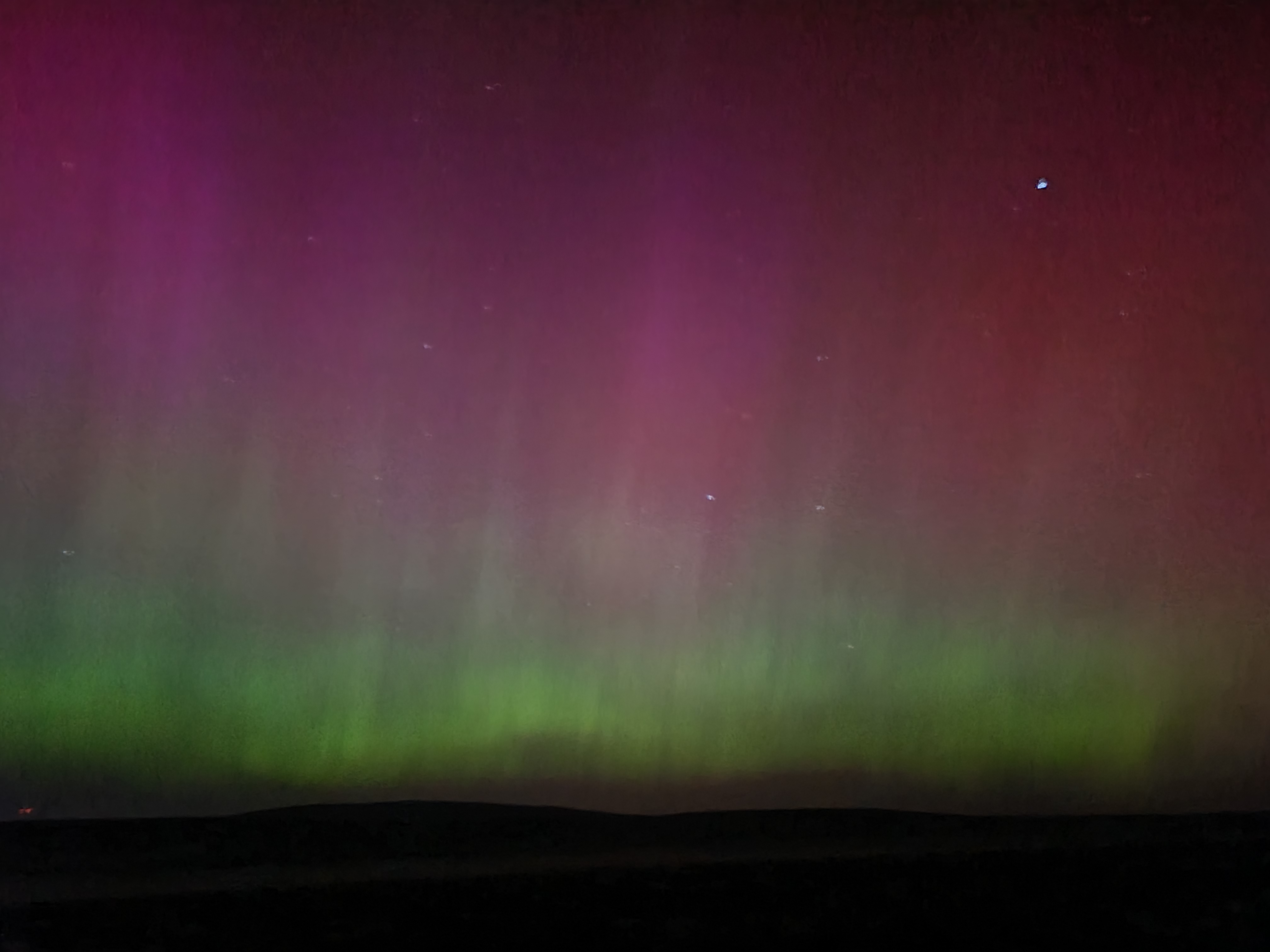 photo of northern lights by Jodi VanDerVon